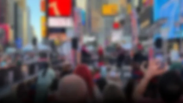 La fiesta del Mundial transforma Times Square en un crisol de culturas