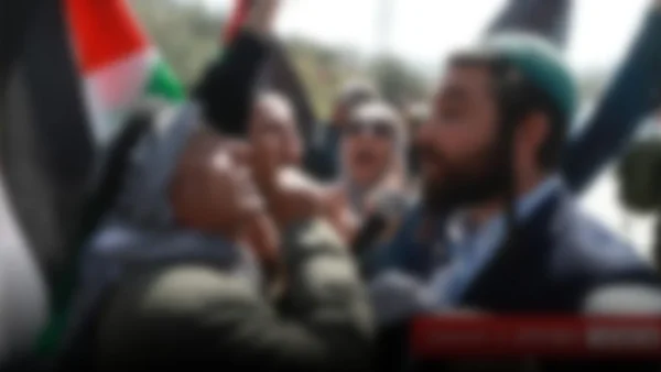 Controversia en Cisjordania: Diputado israelí de extrema derecha destruye monumento palestino bajo la mirada del Ejército