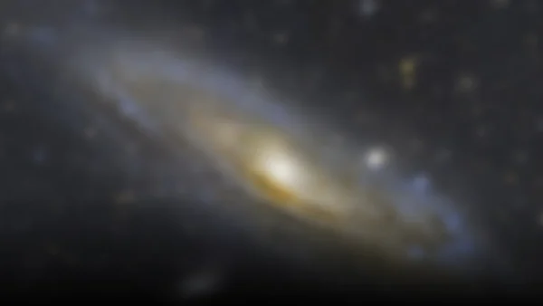 La galaxia M32 podría estar frenando la creación de estrellas en Andrómeda