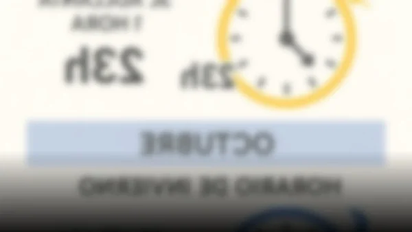 El cambio de hora en España: ¿cómo afectará a tu rutina en octubre?