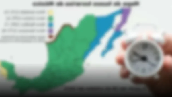 El cambio de horario en la frontera norte de México: ¿qué municipios se ven afectados en 2026?