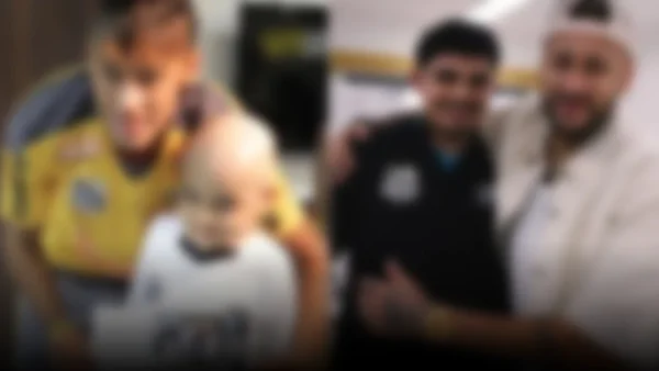 El emotivo encuentro entre Davo Xeneize y Neymar que conmovió a los fanáticos